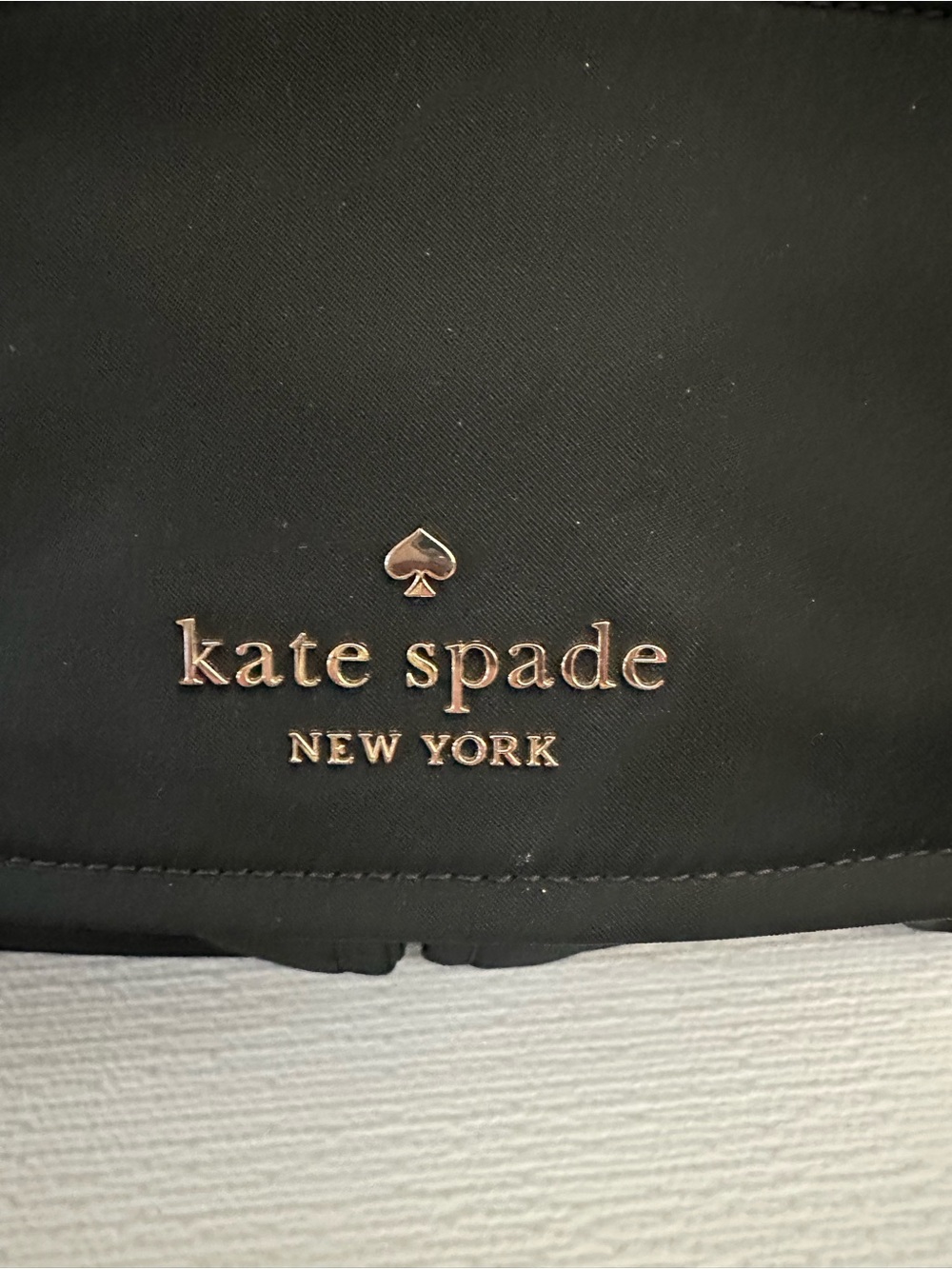 kate spade Black Nylon Crossbody with Front Zip Pocket - Picture 3 of 13